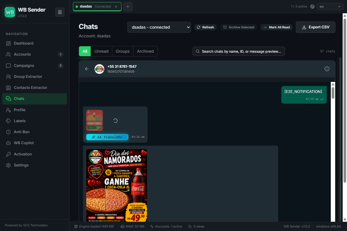 Chat Detail