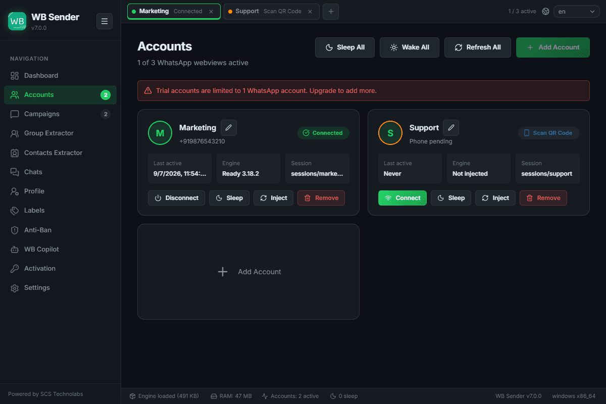 License Upsell